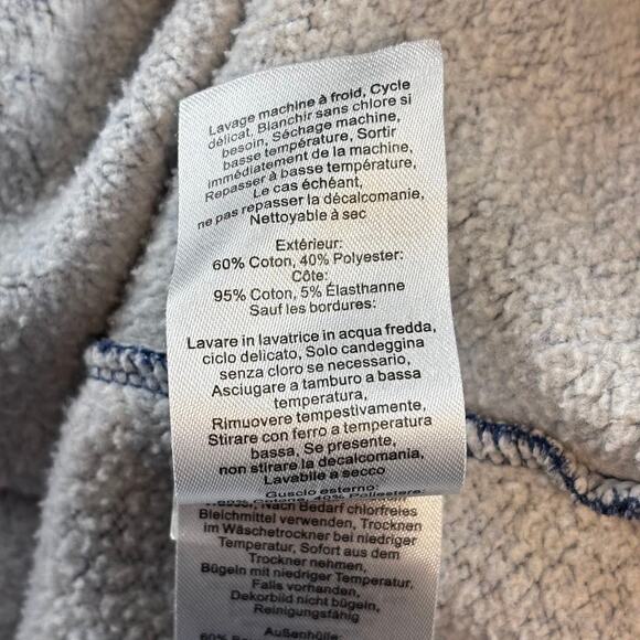 Columbia Quarterzip Pullover Sweater Men's Medium Long Sleeve Blue - Picture 13 of 16